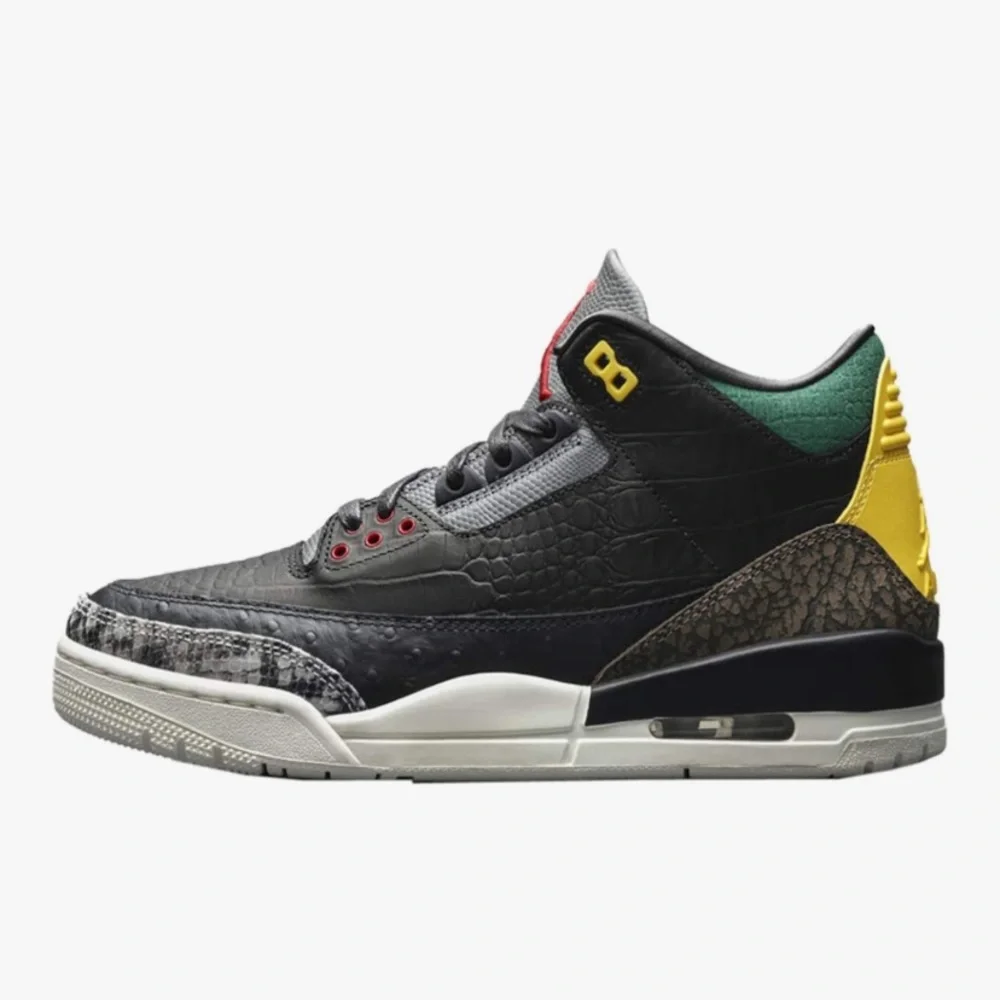 Jordan Kids Sneakers - Yellow, Green, Red, Black